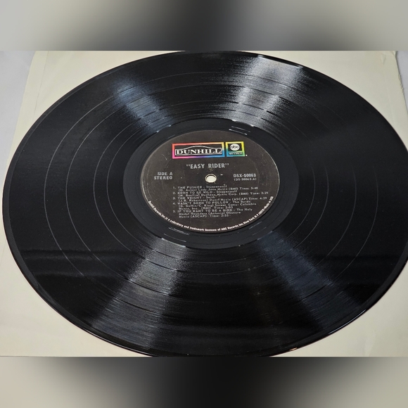 Easy Rider Soundtrack LP Vinyl Album Jimi Hendrix Peter Fonda Jack Nicholson ABC - Picture 2 of 14